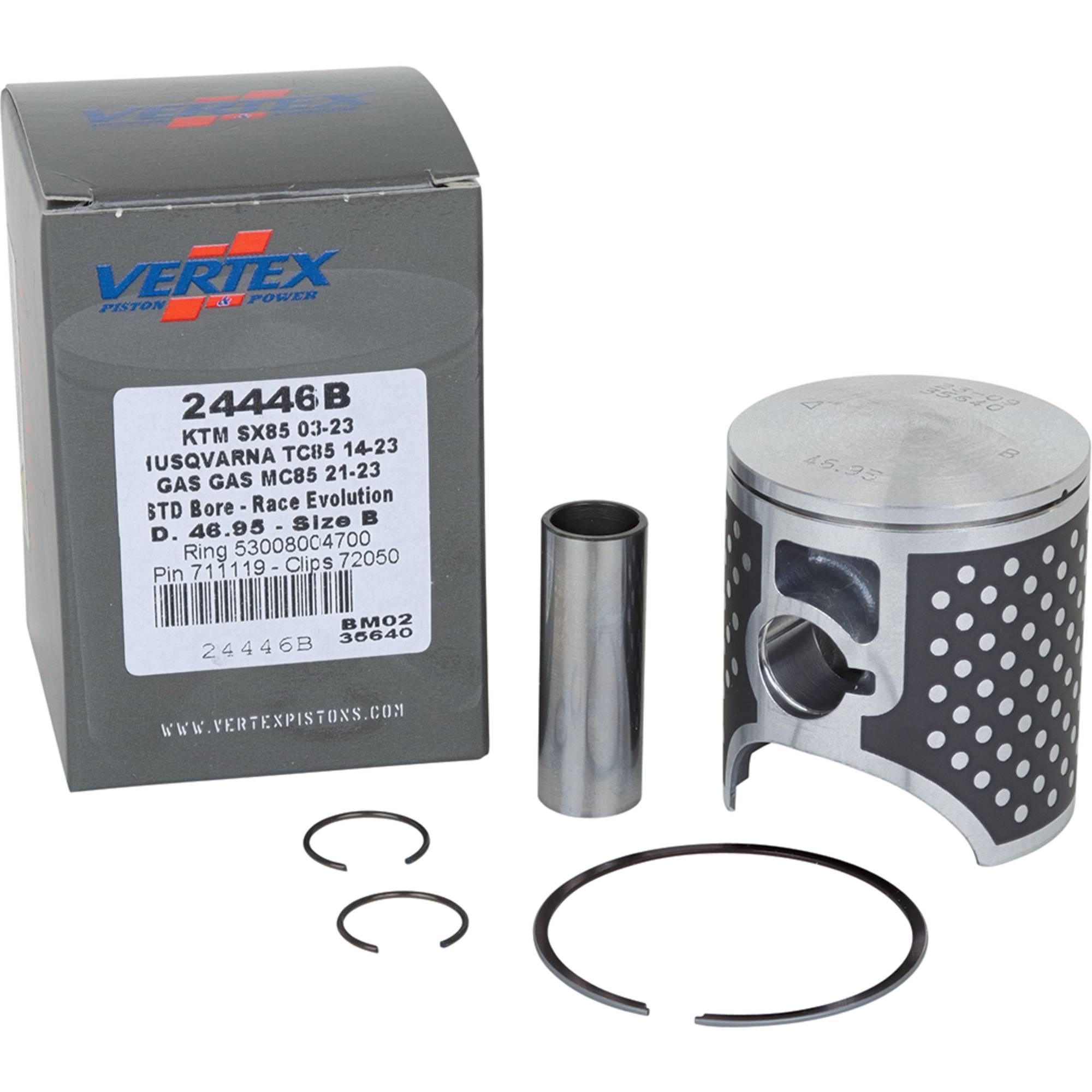 24446B Cast Race Evolution Piston Kit 24446B Cast Race Evolution Piston Kit